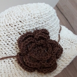 Плетена лятна шапка от Рафия