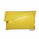 buy Square clutch - yellow in Bazarino