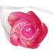 buy Цвете от тафта в пастелно розово in Bazarino